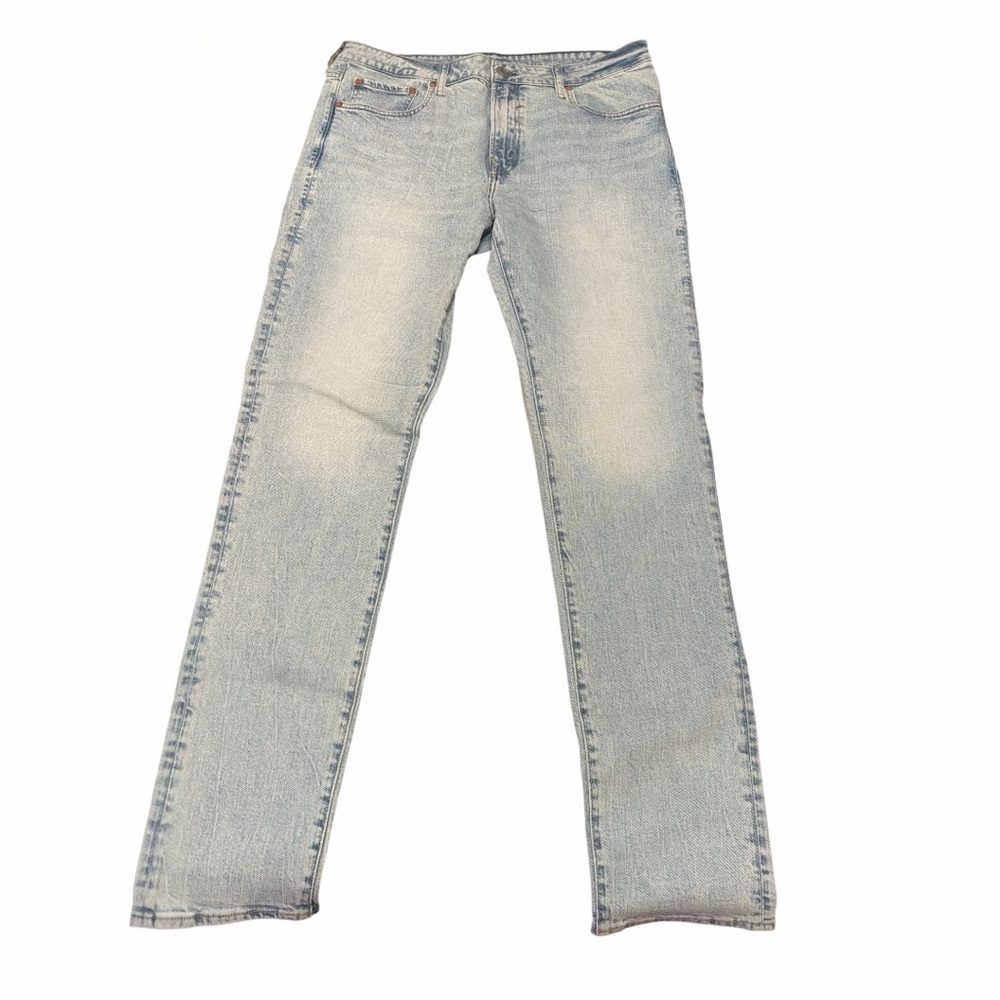 American Eagle AirFlex Athletic Skinny Jeans 34x34 Light Wash